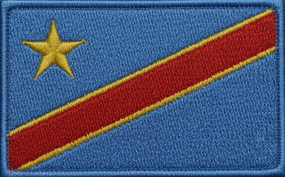 Bandeira da Républica Democrática do Congo