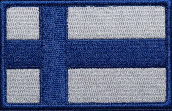 Bandeira da Finlândia