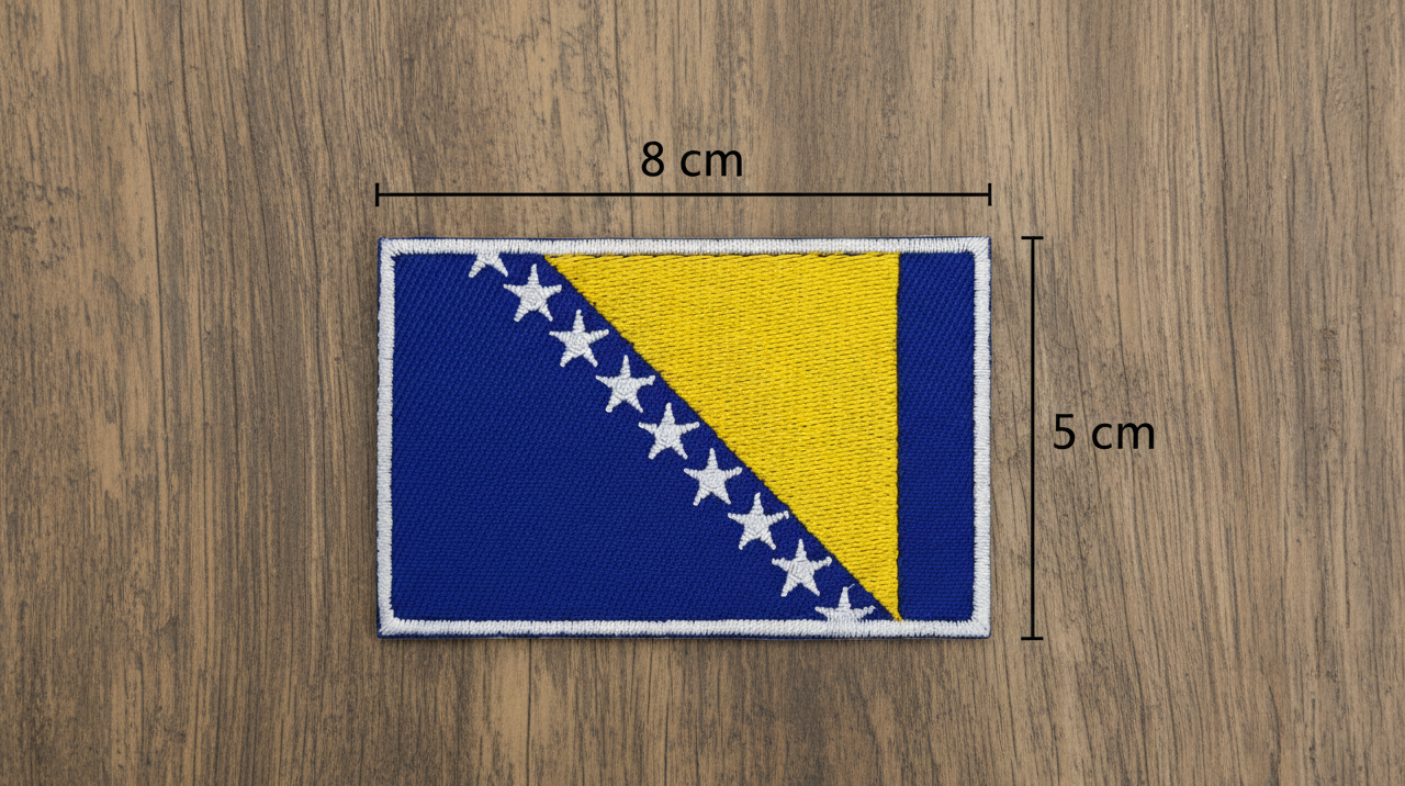 Bandeira da Bósnia e Herzegovina